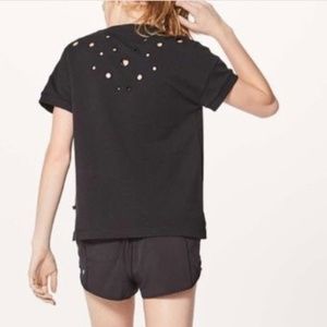 Lululemon Space Tee Eyelet Short Sleeve - Sz 8